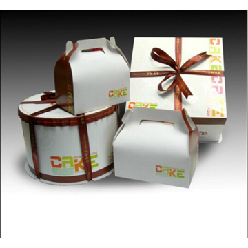 Популярная коробка Capcake / коробка таможни торжества упаковывая / коробка еды бумажная
